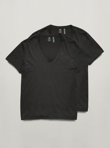 Pack De Dos Camisetas Base Heather V-neck